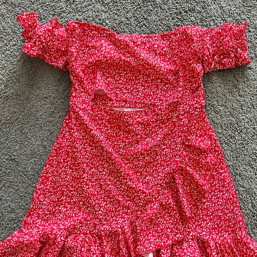 Women’s Red Short Summer Dress
